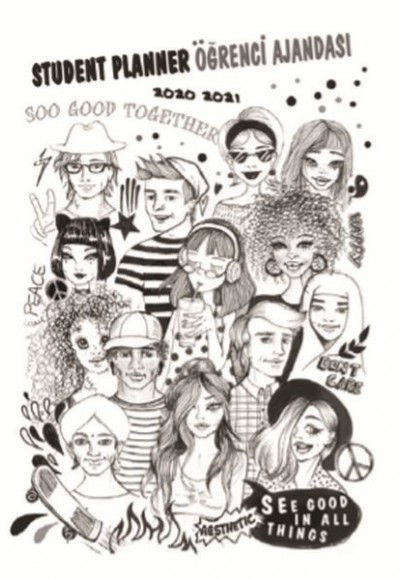 Akademi Çocuk Öğrenci Ajandası 2020-2021 World People 3075 - 16x21 cm Akademi Çocuk Öğrenci Ajandası 2020-2021 World People 3075 - 16x21 cm