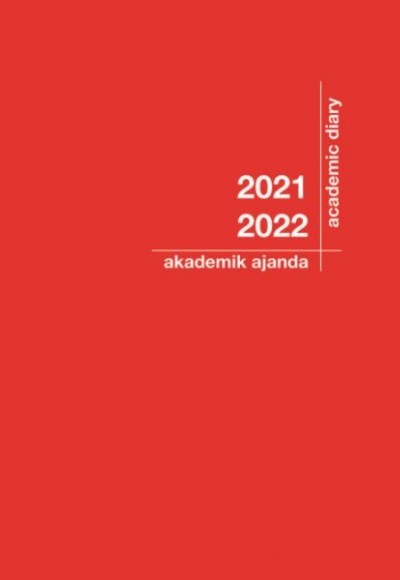 Akademi Çocuk 2021-2022 Akademik Ajanda 3078 Kırmızı - 21x29 cm Akademi Çocuk 2021-2022 Akademik Ajanda 3078 Kırmızı - 21x29 cm