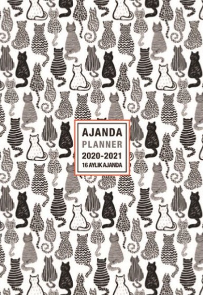 Akademi Çocuk 2020-2021 16 Aylık Ajanda Black Cats 3082 - 12x17 cm Akademi Çocuk 2020-2021 16 Aylık Ajanda Black Cats 3082 - 12x17 cm