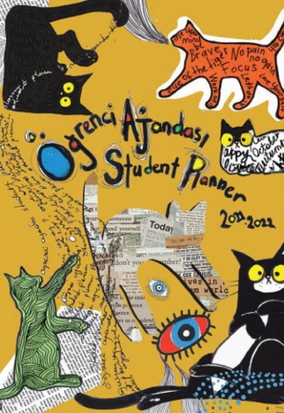 Akademi Çocuk 2021-2022 Scholl Cat Öğrenci Ajandası 16x21cm Akademi Çocuk 2021-2022 Scholl Cat Öğrenci Ajandası 16x21cm