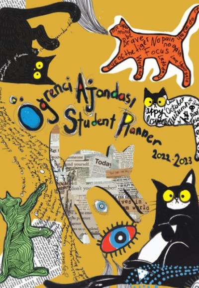 2022-2023 Öğrenci Ajandası School Cats 16x21cm 2022-2023 Öğrenci Ajandası School Cats 16x21cm