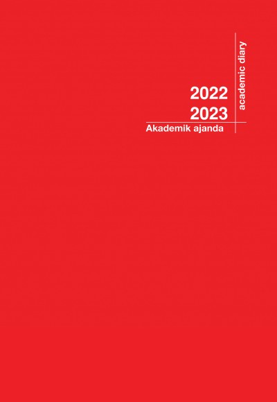 2022-2023 Akademik Ajanda 21X29 Kırmızı 2022-2023 Akademik Ajanda 21X29 Kırmızı