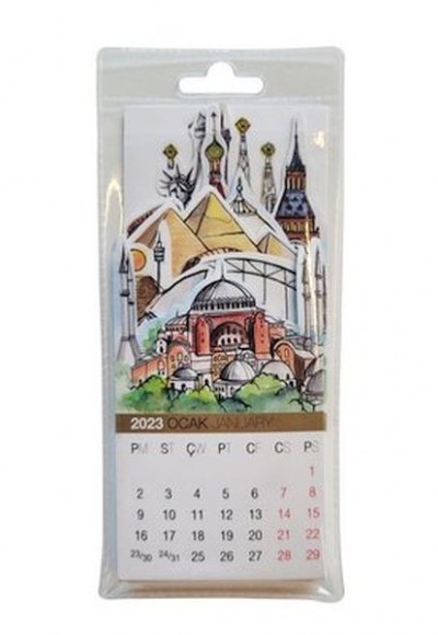 Akademi Çocuk 73x16 cm Around The World 2022-2023 Takvim Akademi Çocuk 73x16 cm Around The World 2022-2023 Takvim
