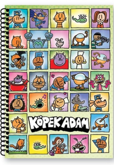 Köpek Adam Çizgili Defter-4 Köpek Adam Çizgili Defter-4