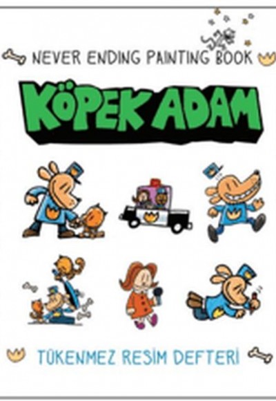 Funny Mat Tükenmez Resim Defteri Köpek Adam 2 Funny Mat Tükenmez Resim Defteri Köpek Adam 2