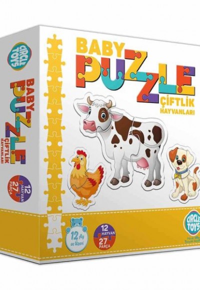 Circle Toys Baby Puzzle Çiftlik Hayvanları Circle Toys Baby Puzzle Çiftlik Hayvanları
