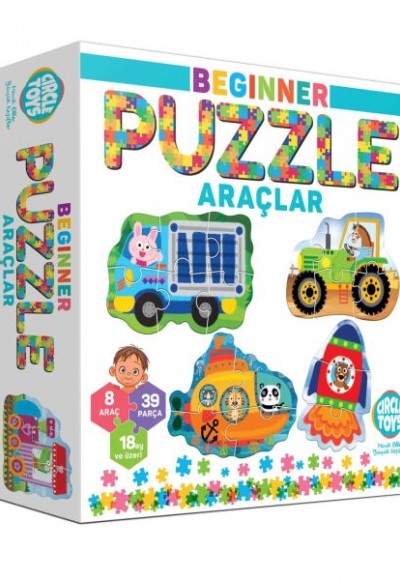 Circle Toys Beginner Puzzle Araçlar Circle Toys Beginner Puzzle Araçlar
