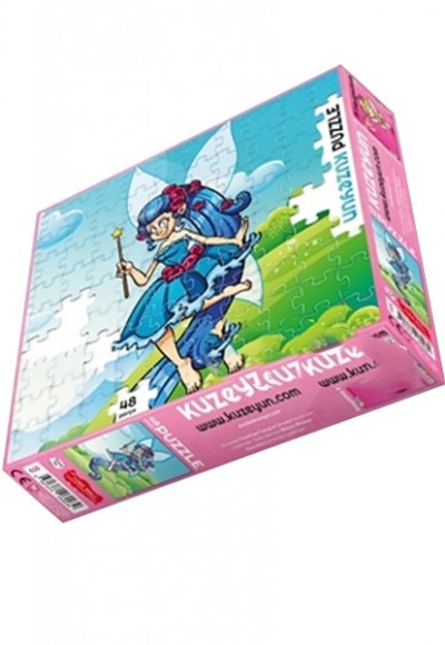 Mavi Peri - 48 Parça Puzzle Mavi Peri - 48 Parça Puzzle