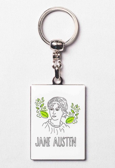 Can Dükkan Portreler Serisi - Jane Austen Anahtarlık Can Dükkan Portreler Serisi - Jane Austen Anahtarlık