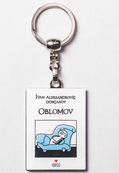Can Dükkan Laforizma Serisi - Oblomov Anahtarlık Can Dükkan Laforizma Serisi - Oblomov Anahtarlık