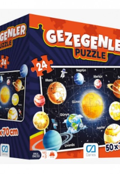 Gezegenler Yer Puzzle