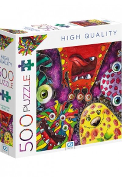 Canavarlar Puzzle 500 Canavarlar Puzzle 500