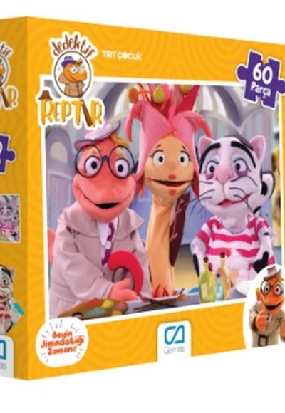 Dedektif Reptır Puzzle 60