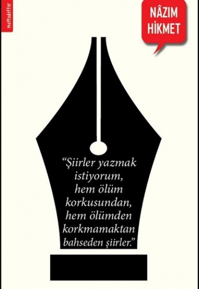 Nazım Hikmet Motto Defter - Aylak Adam Hobi Nazım Hikmet Motto Defter - Aylak Adam Hobi
