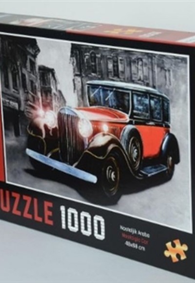 Nostaljik Araba 1000 Parça Puzzle Nostaljik Araba 1000 Parça Puzzle