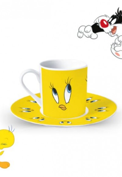 Tweety Kahve Fincanı Seti Tweety Kahve Fincanı Seti