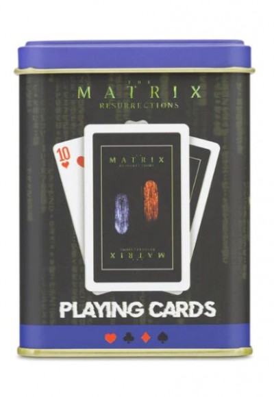 Matrix İskambil Kağıdı (Metal Kutulu) Matrix İskambil Kağıdı (Metal Kutulu)