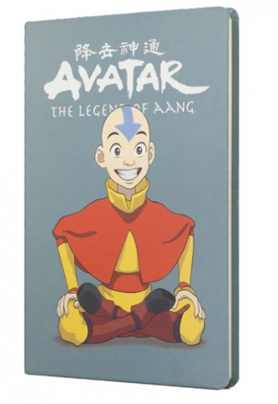 Avatar Aang Sert Kapak Butik Defter Gri Avatar Aang Sert Kapak Butik Defter Gri