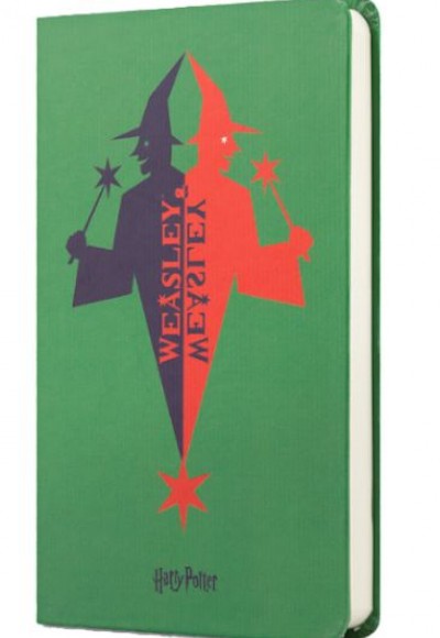 Harry Potter Sert Kapak Mini Defter Weasley Yeşil Harry Potter Sert Kapak Mini Defter Weasley Yeşil
