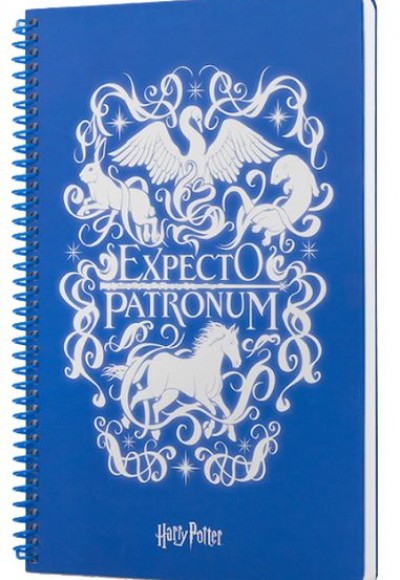 Harry Potter Expecto Spiralli Defter Mavi Harry Potter Expecto Spiralli Defter Mavi