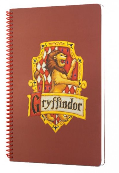 Harry Potter Gryffindor Spiralli Defter Kiremit Rengi Harry Potter Gryffindor Spiralli Defter Kiremit Rengi