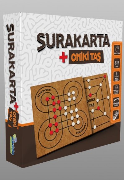 Surakarta + Oniki Taş - Akılda Zeka Oyunları Surakarta + Oniki Taş - Akılda Zeka Oyunları