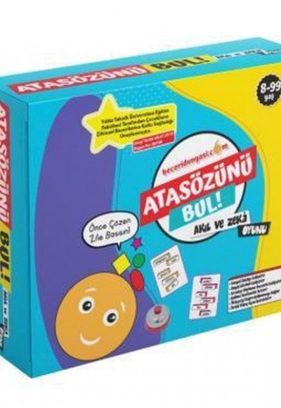 Atasözleri 5-6 Kelimeli Akıl ve Zeka Oyunu (8-99 Yaş) Atasözleri 5-6 Kelimeli Akıl ve Zeka Oyunu (8-99 Yaş)