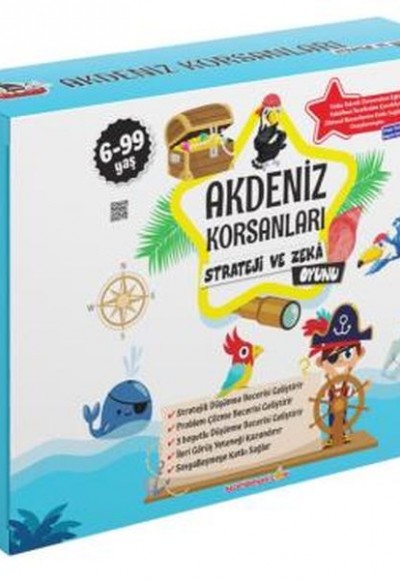 Akdeniz Korsanları Strateji ve Zeka Oyunu (6-99 Yaş) Akdeniz Korsanları Strateji ve Zeka Oyunu (6-99 Yaş)