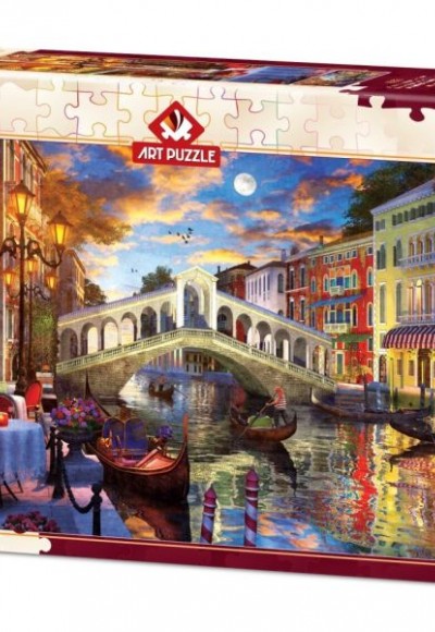 Rialto Köprüsü, Venedik 5372 (1500 Parça) Rialto Köprüsü, Venedik 5372 (1500 Parça)