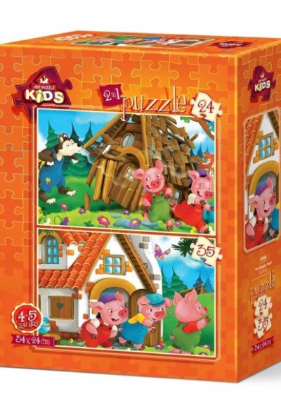 Aç Kurt 2'li 5568 (24+35 Parça) Aç Kurt 2'li 5568 (24+35 Parça)
