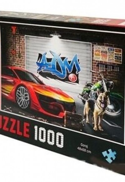 Garaj 1000 Parça Puzzle Garaj 1000 Parça Puzzle