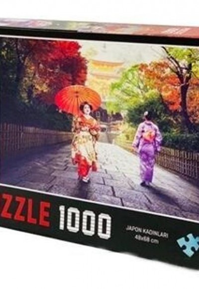 Japon Kadınları 1000 Parça Puzzle Japon Kadınları 1000 Parça Puzzle