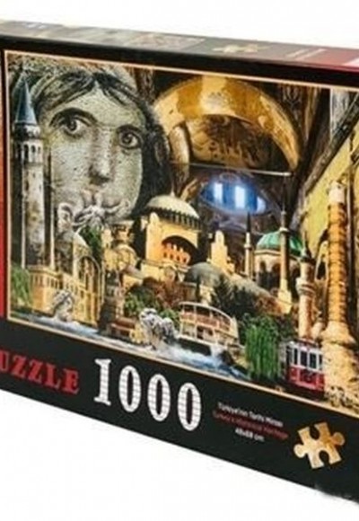 Türkiye'nin Tarihi Mirası 1000 Parça Puzzle Türkiye'nin Tarihi Mirası 1000 Parça Puzzle