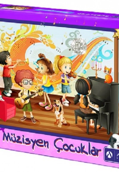 Müzisyen Çocuklar 40 Parça Puzzle (33x25) Müzisyen Çocuklar 40 Parça Puzzle (33x25)