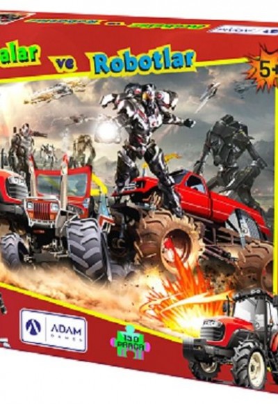 Arabalar ve Robotlar 150 Parça Puzzle (28x40) Arabalar ve Robotlar 150 Parça Puzzle (28x40)