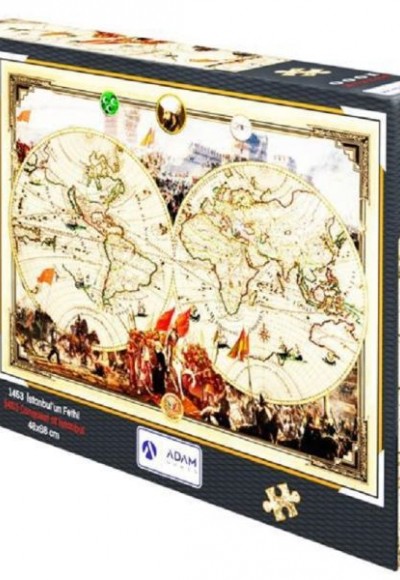1453 İstanbulun Fethi 1000 Parça Puzzle 48x68 cm 1453 İstanbulun Fethi 1000 Parça Puzzle 48x68 cm