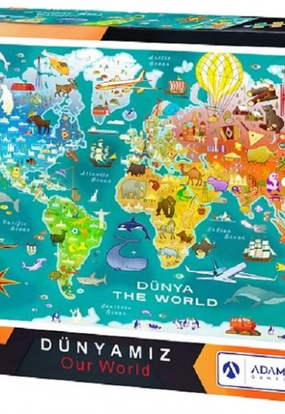 Dünyamız 500 Parça Puzzle 33x48 Dünyamız 500 Parça Puzzle 33x48