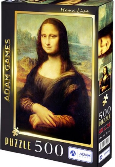 Mona Lisa 500 Parça Puzzle 33x48 Mona Lisa 500 Parça Puzzle 33x48