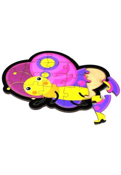 Kelebek Puzzle - Ahşap Kelebek Puzzle - Ahşap