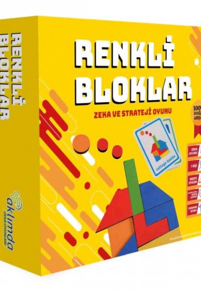 Renkli Bloklar (Ahşap) Renkli Bloklar (Ahşap)