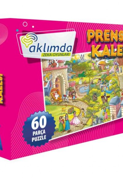 60 Parça Puzzle Prenses Kalesi