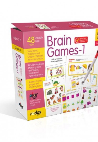 Brain Games-1 - Grade-Level 1 - Ages 3-6 Brain Games-1 - Grade-Level 1 - Ages 3-6