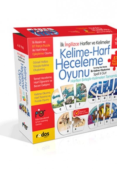 İlk İngilizce Harfler ve Kelimeler İlk İngilizce Harfler ve Kelimeler