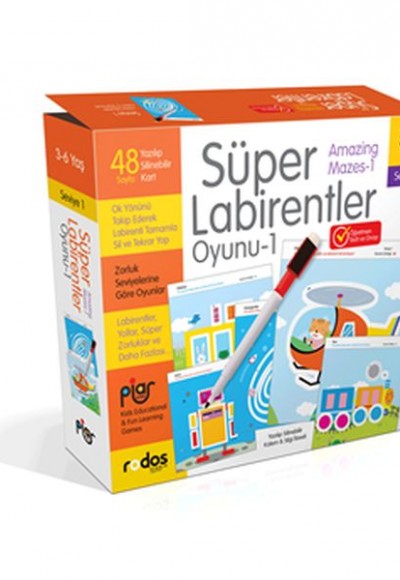 Süper Labirentler -Seviye 1 Süper Labirentler -Seviye 1