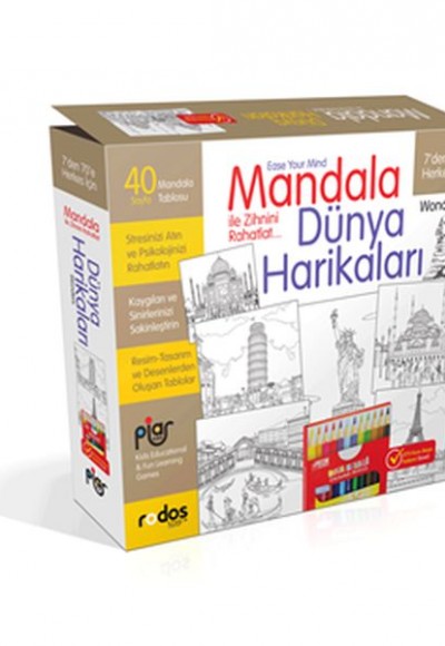 Mandala, Dünya Harikaları Mandala, Dünya Harikaları