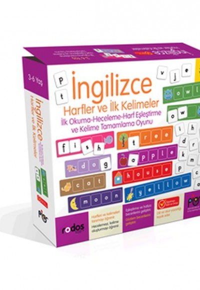 İngilizce Harfler ve İlk Kelimeler İngilizce Harfler ve İlk Kelimeler
