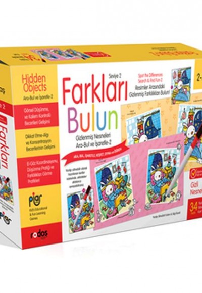 Farkları Bulun - 2. Seviye Farkları Bulun - 2. Seviye