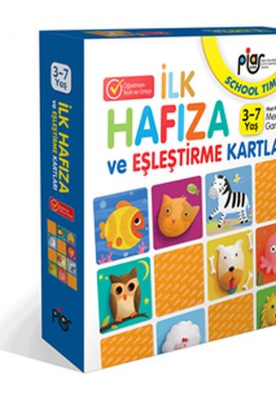 İlk Hafıza ve Eşleştirme Kartları Seti İlk Hafıza ve Eşleştirme Kartları Seti