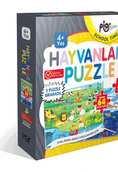 Hayvanlar Puzzle Hayvanlar Puzzle