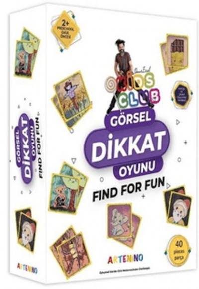 Görsel Dikkat Oyunu - Find For Fun Görsel Dikkat Oyunu - Find For Fun